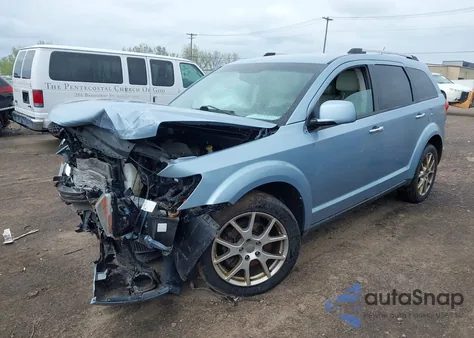 2013 Dodge Journey Crew из США, поврежденный, VIN 3C4PDDDG3DT595341